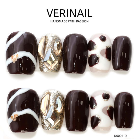 Press On Nails Color Rainbow RN04