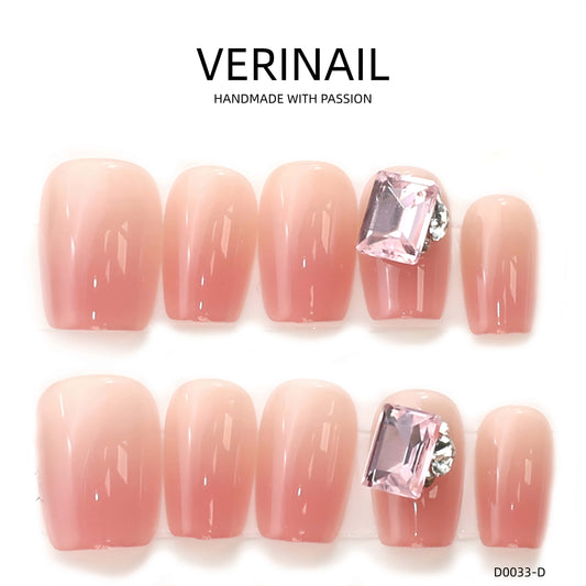 Press On Nails Square- Short SS04
