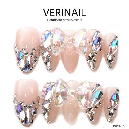 Press On Nails Almond-Medium-AM03