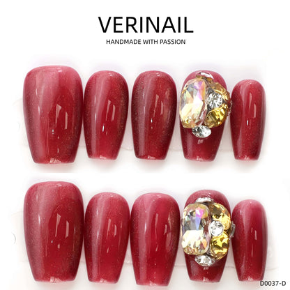 Press On Nails Ballerina- Medium BM02