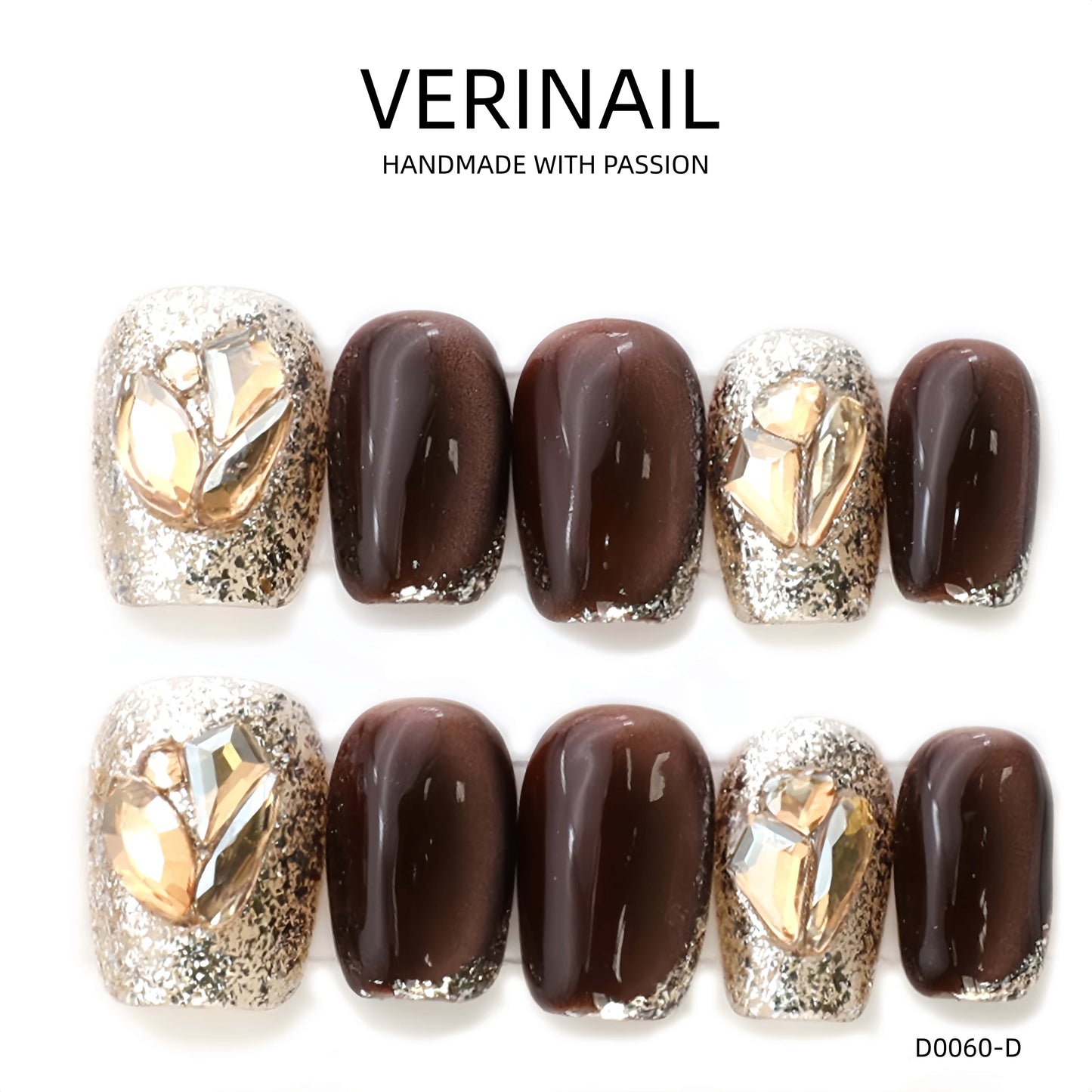 Press On Nails Color Rainbow RN04