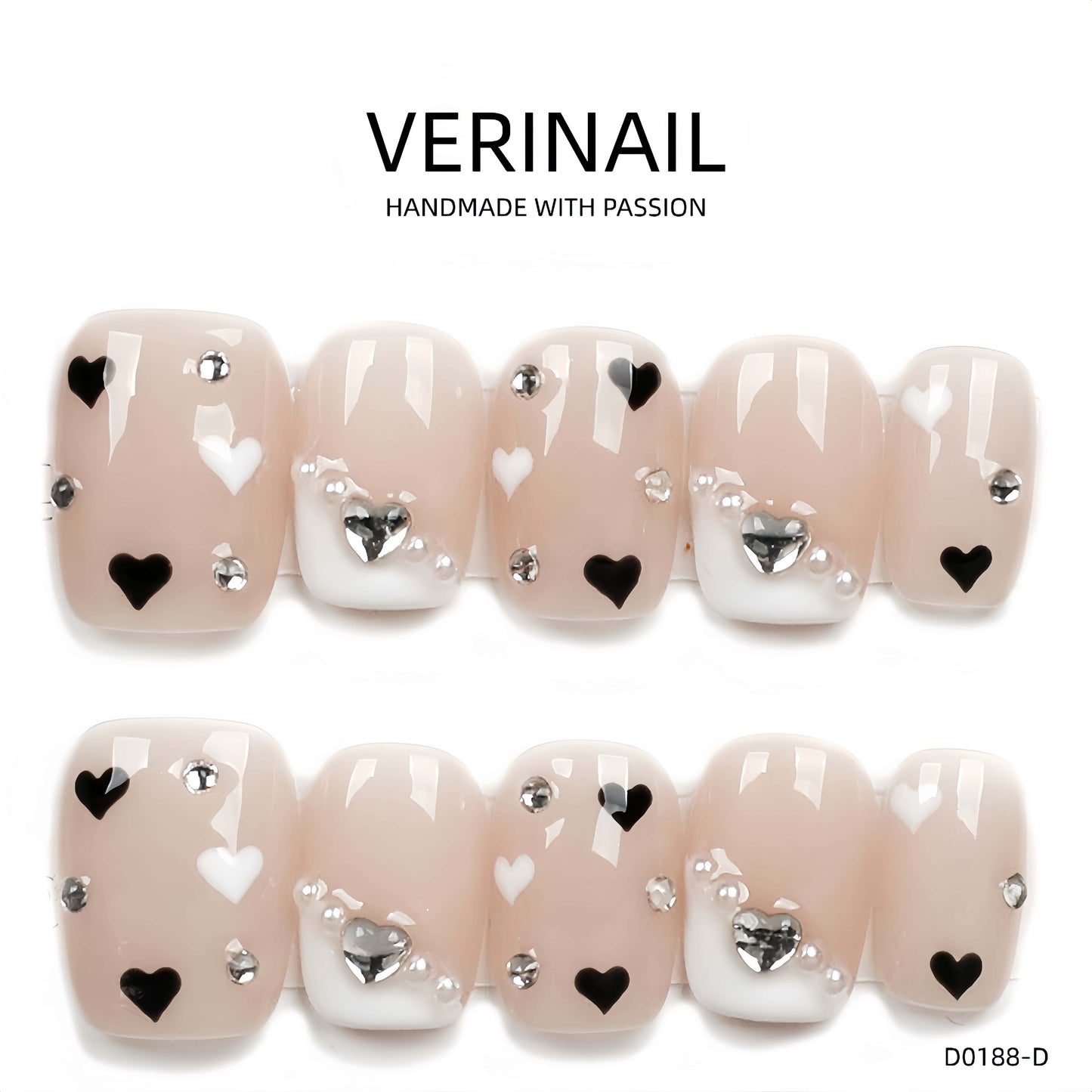 Press On Nails Square- Short SS04
