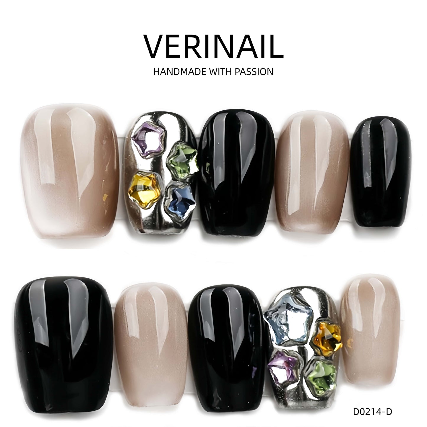 Press On Nails Style 3D TD04