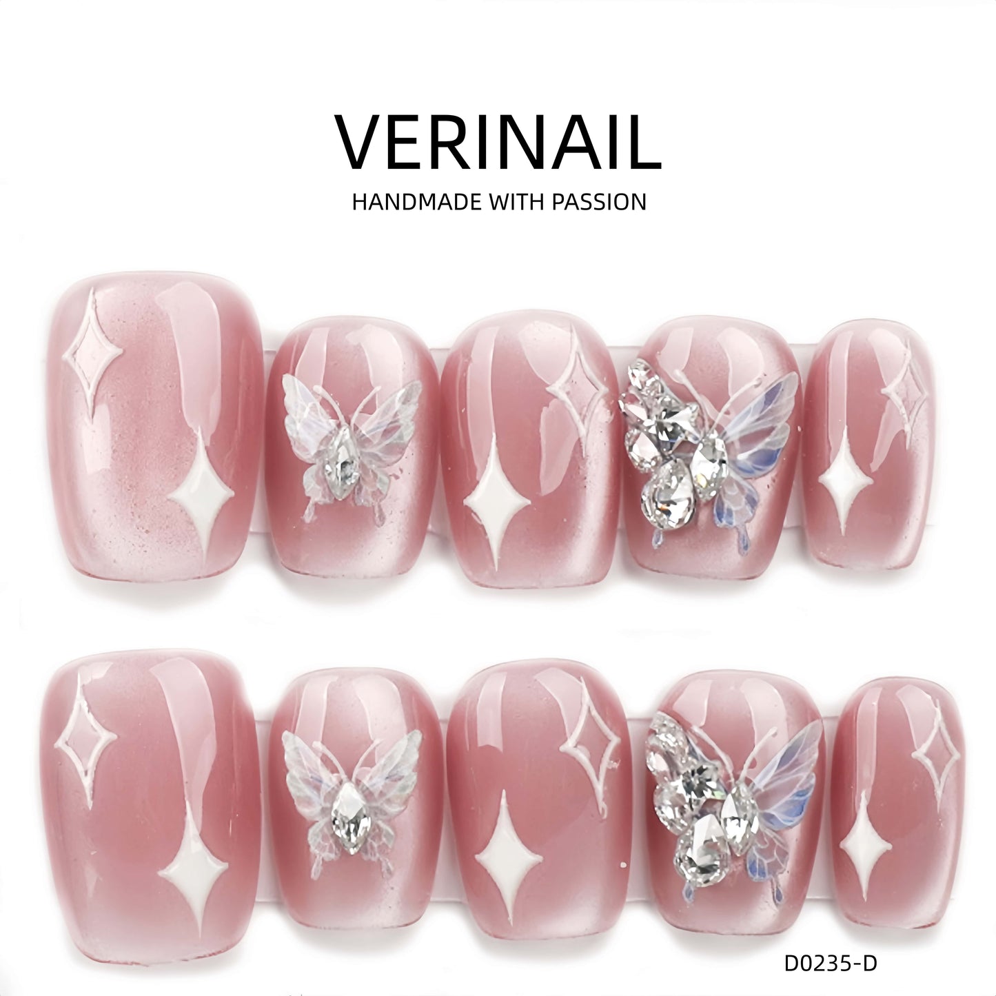 Press On Nails Square-Long SL004