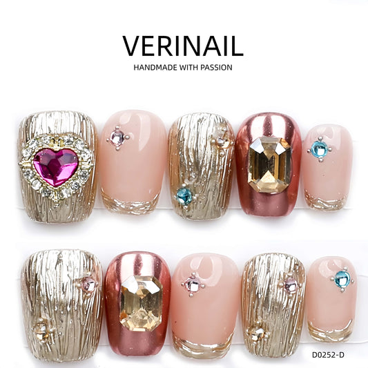 Press On Nails Color Rainbow RN03