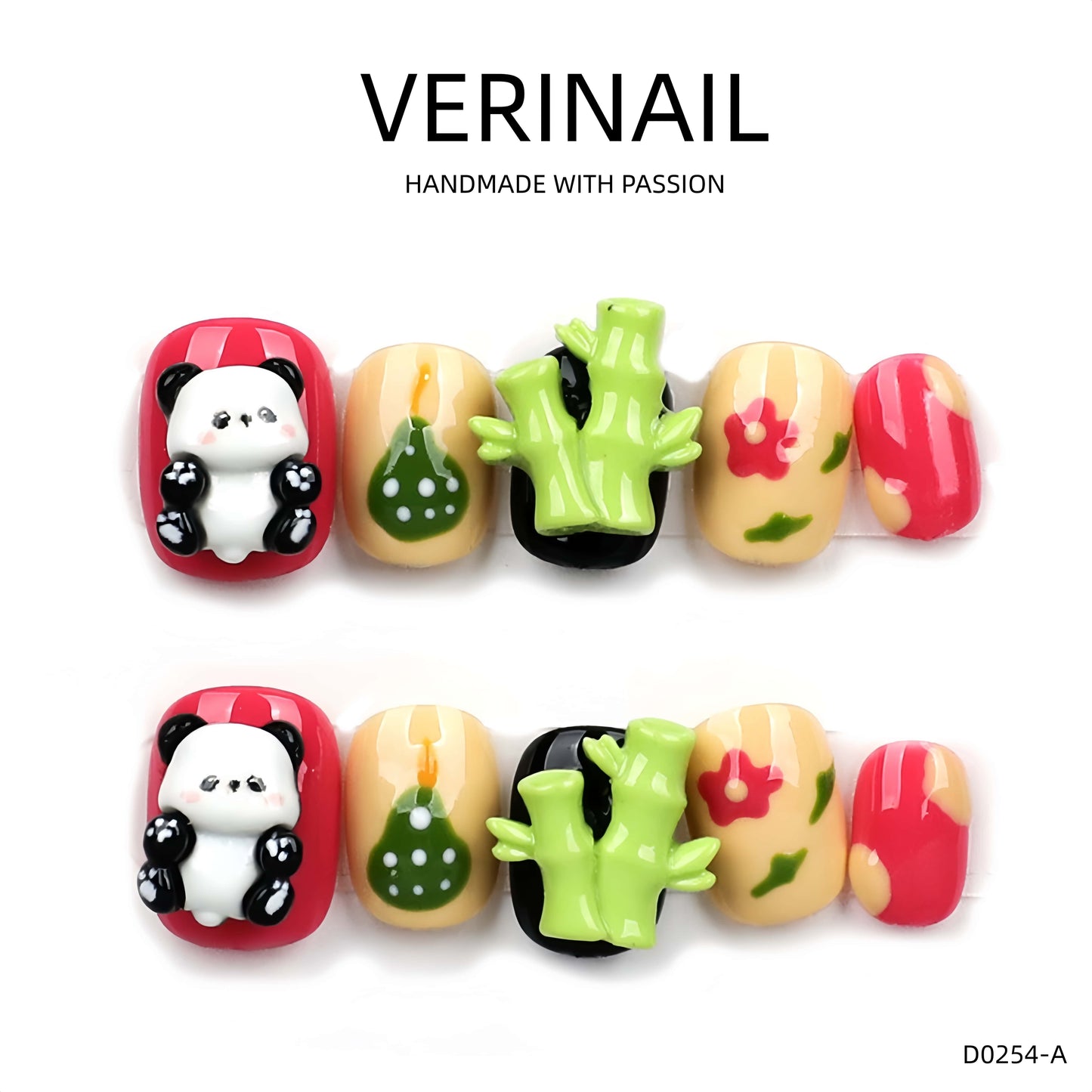 Press On Nails Color Yellow YW02