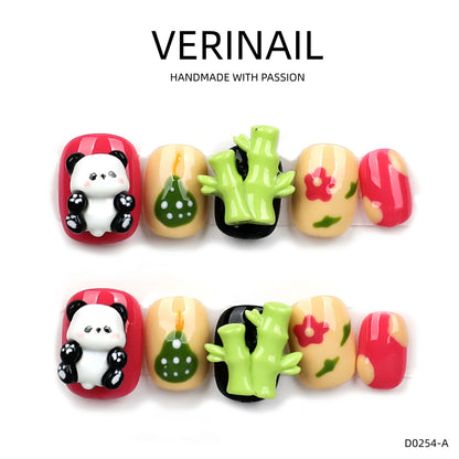 Press On Nails Color Yellow YW02