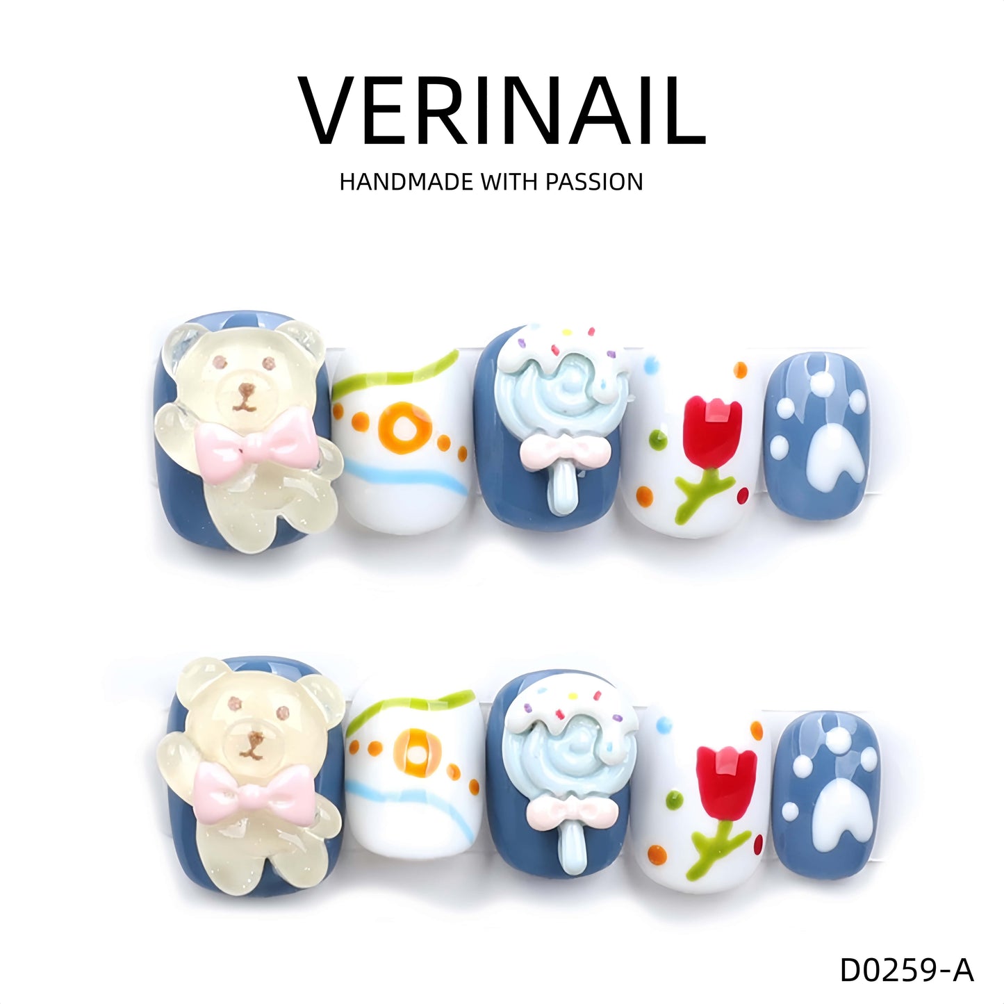 Press On Nails Oval-Short OS01