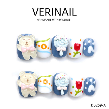 Press On Nails Oval-Short OS01
