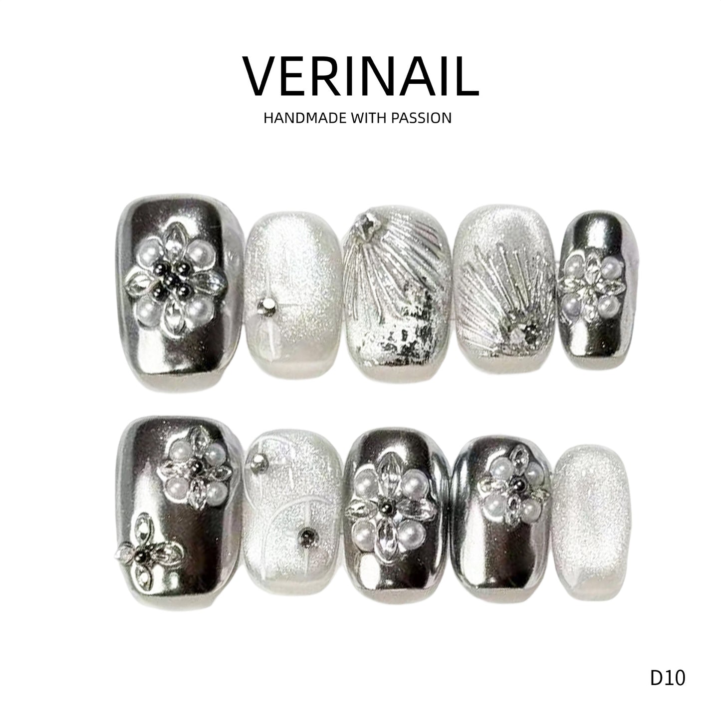 Press On Nails Square-Long SL001