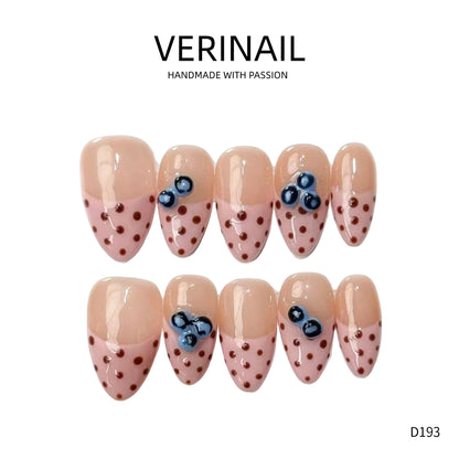 Press On Nails Almond-Medium-AM03