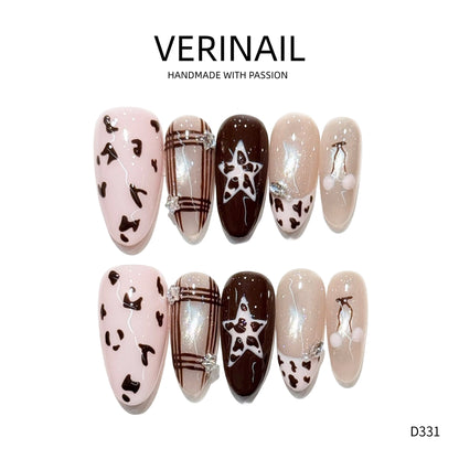 Press On Nails Almond-Medium-AM03