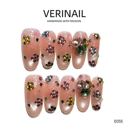 Press On Nails Almond-Medium-AM03