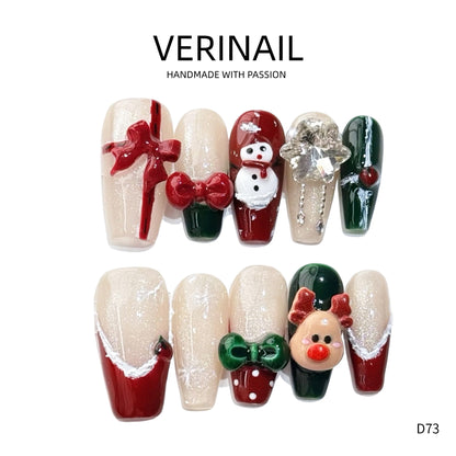 Press On Nails Almond-Medium-AM03