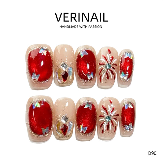 Press On Nails Oval-Short OS01