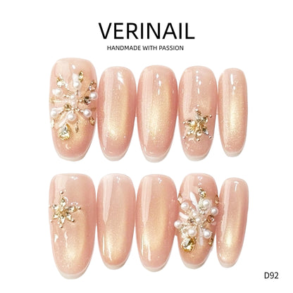 Press On Nails Almond-Medium-AM03
