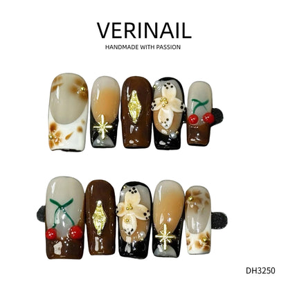 Press On Nails Ballerina- Short BS01
