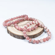 8mm Natural Rhodocrosite Bracelet