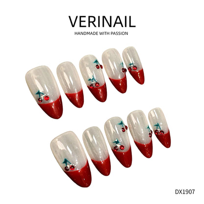 Press On Nails Almond-Medium-AM03
