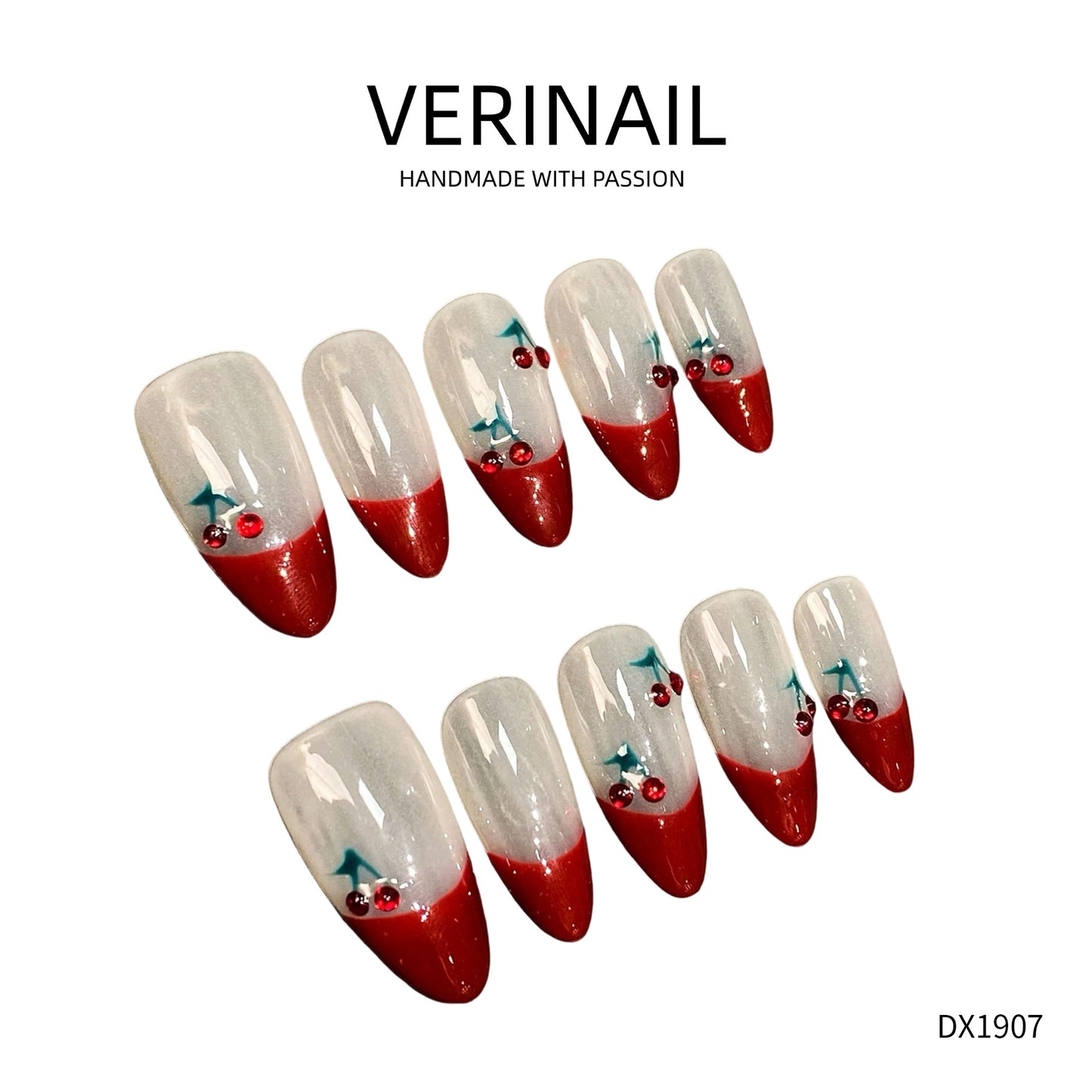 Press On Nails Almond-Long-AL01
