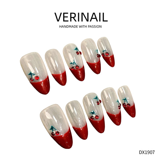 Press On Nails Color White WH01