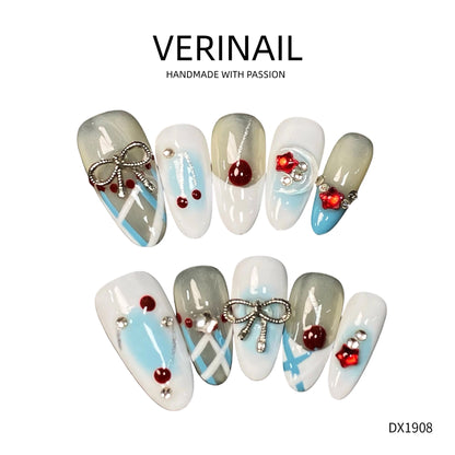 Press On Nails Color White WH01
