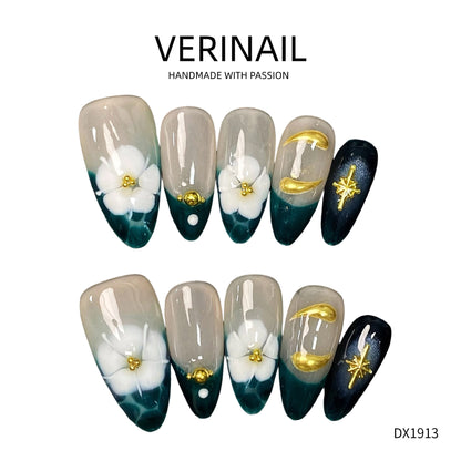Press On Nails Almond-Medium-AM03