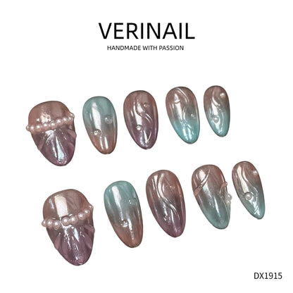 Press On Nails Almond-Medium-AM03