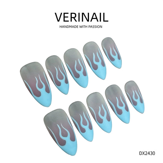 Press On Nails Almond-Medium-AM05