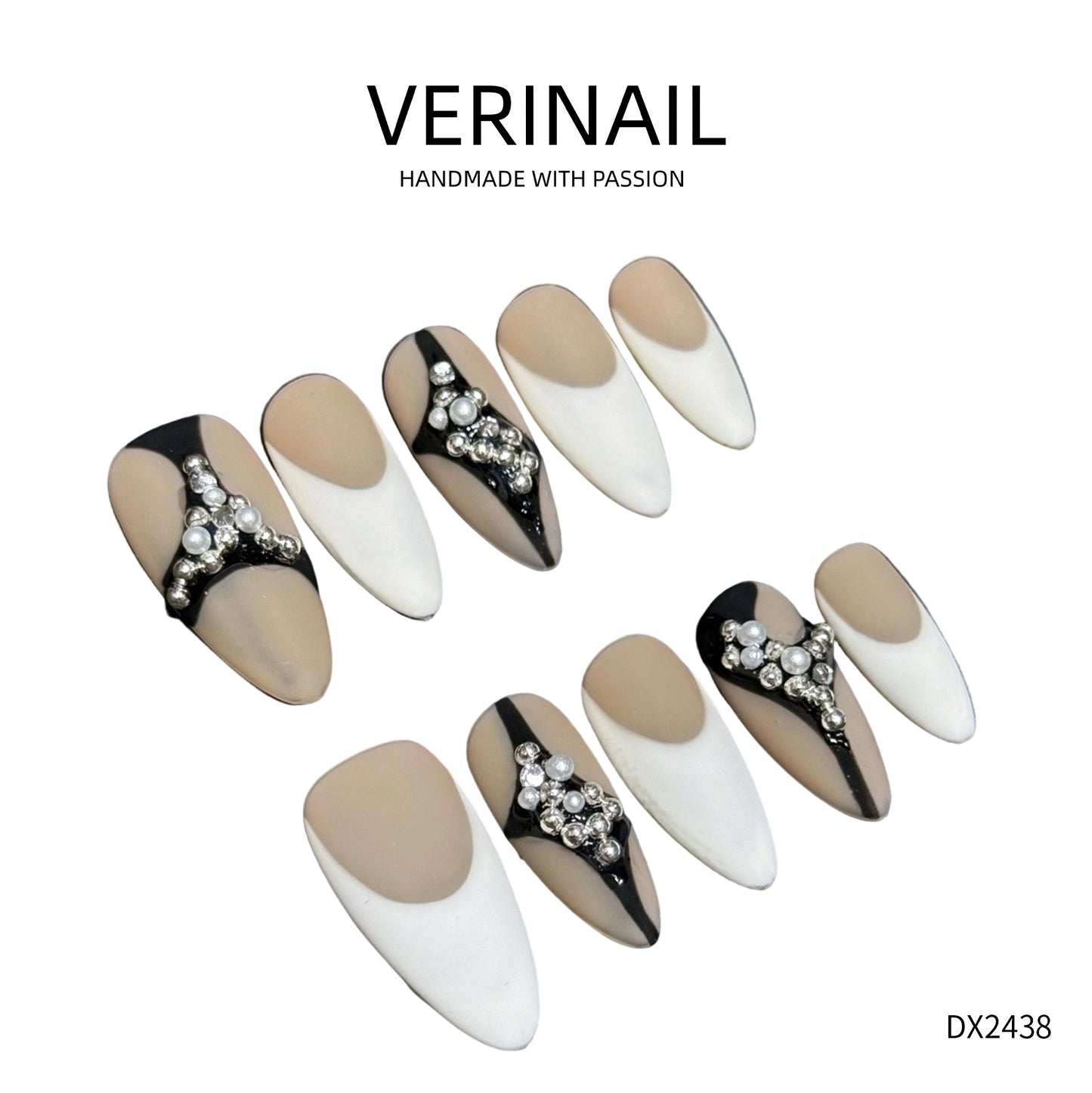 Press On Nails Color White WH04