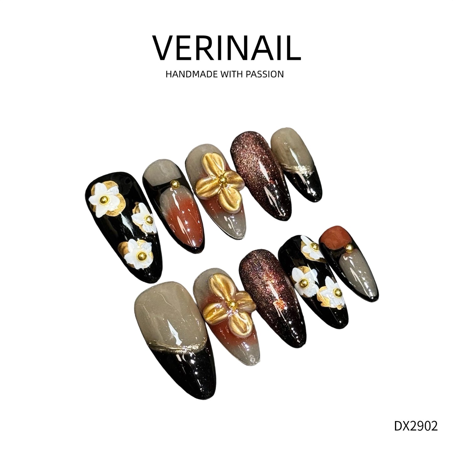 Press On Nails Style 3D TD03