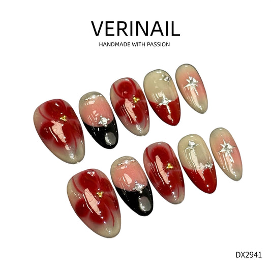 Press On Nails Almond-Medium-AM05