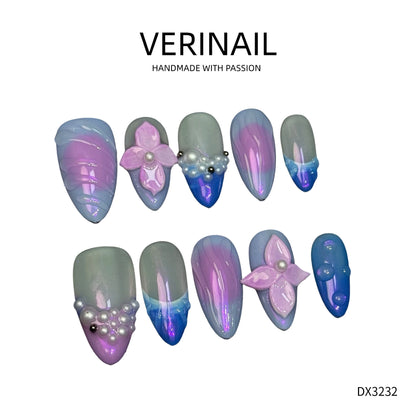 Press On Nails Almond-Medium-AM04