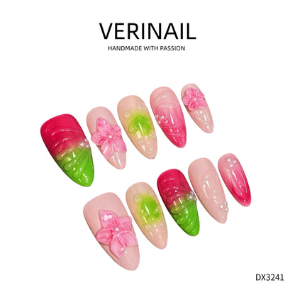 Press On Nails Almond-Medium-AM04