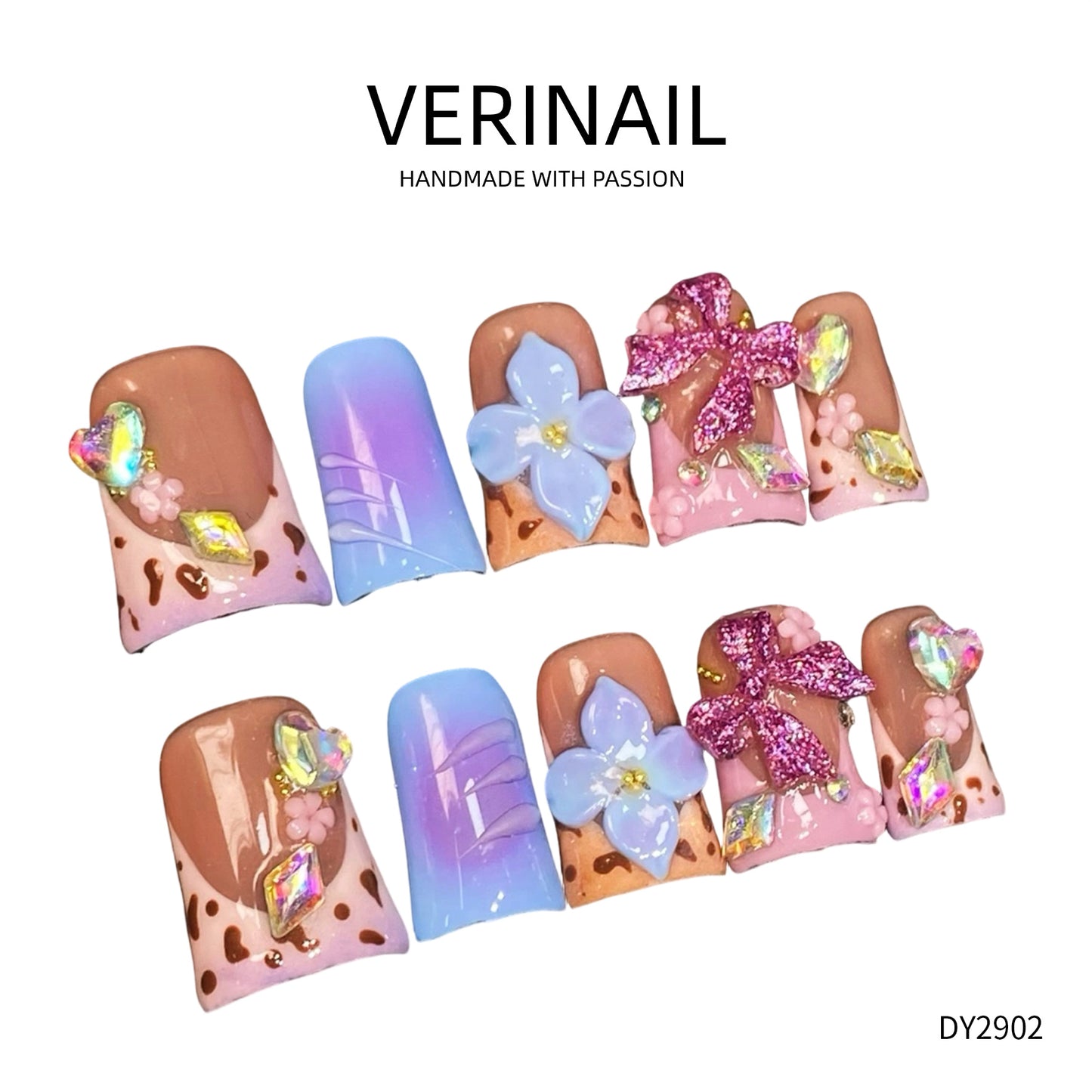 Press On Nails Square- Extreme SE01