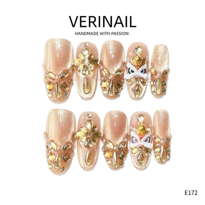 Press On Nails Oval-Long OL01