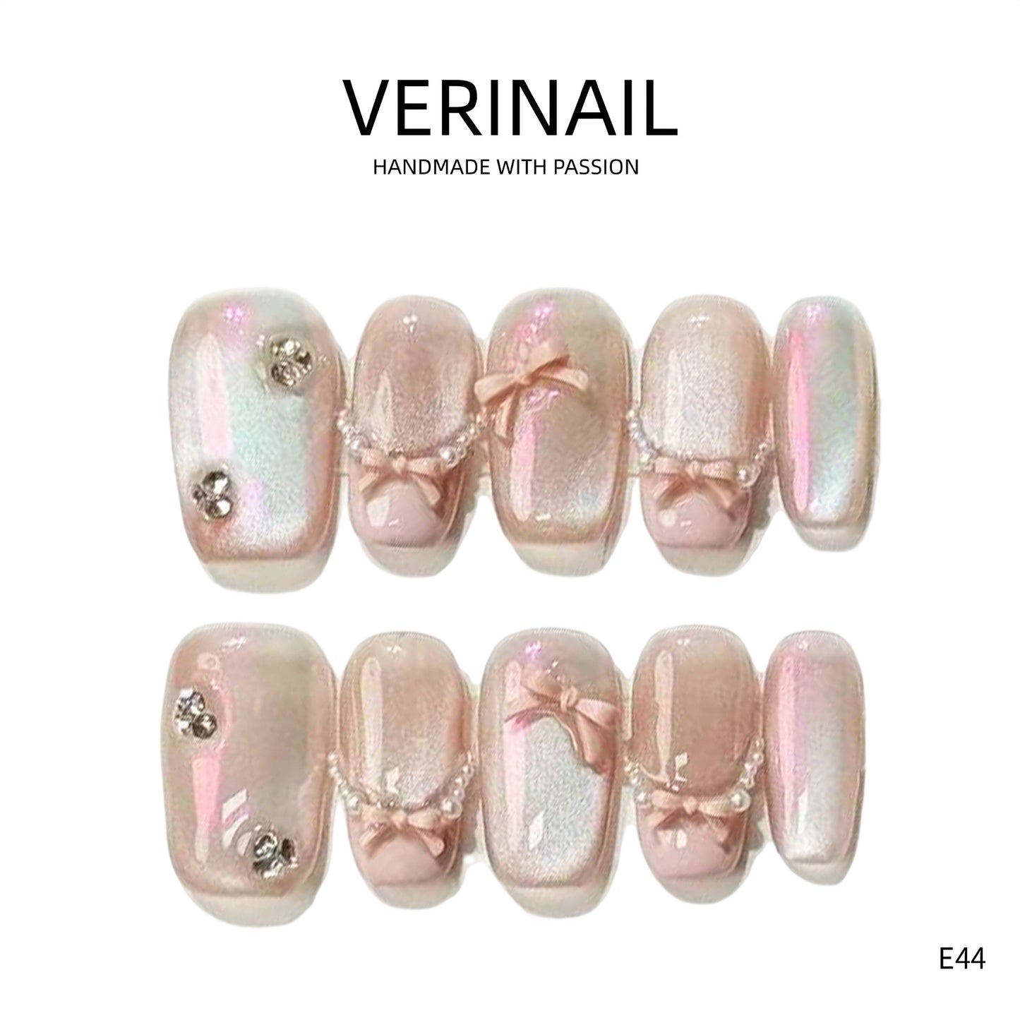 Press On Nails Ballerina- Short BS01