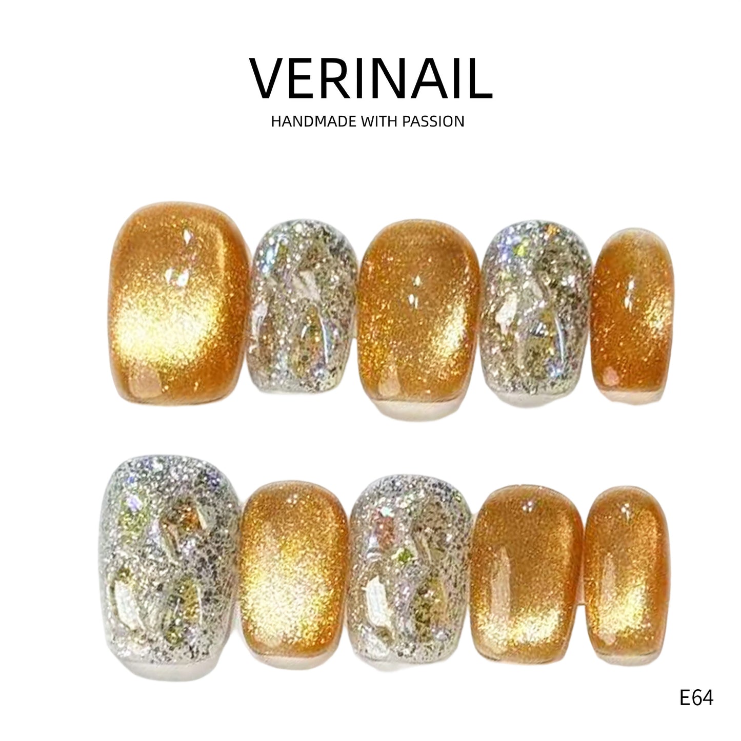 Press On Nails Ballerina- Short BS01