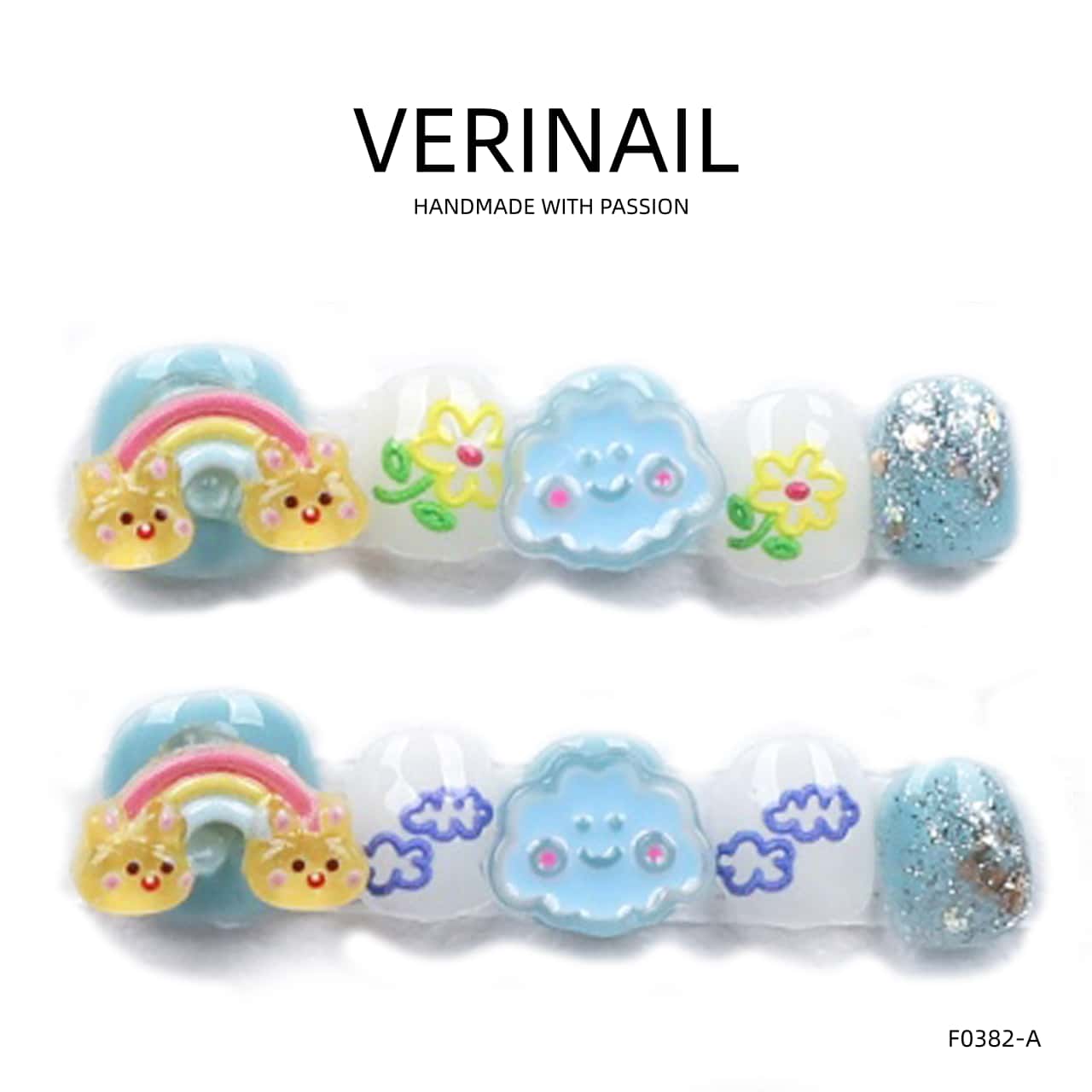 Press On Nails Oval-Short OS01