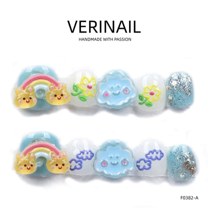 Press On Nails Color Yellow YW03