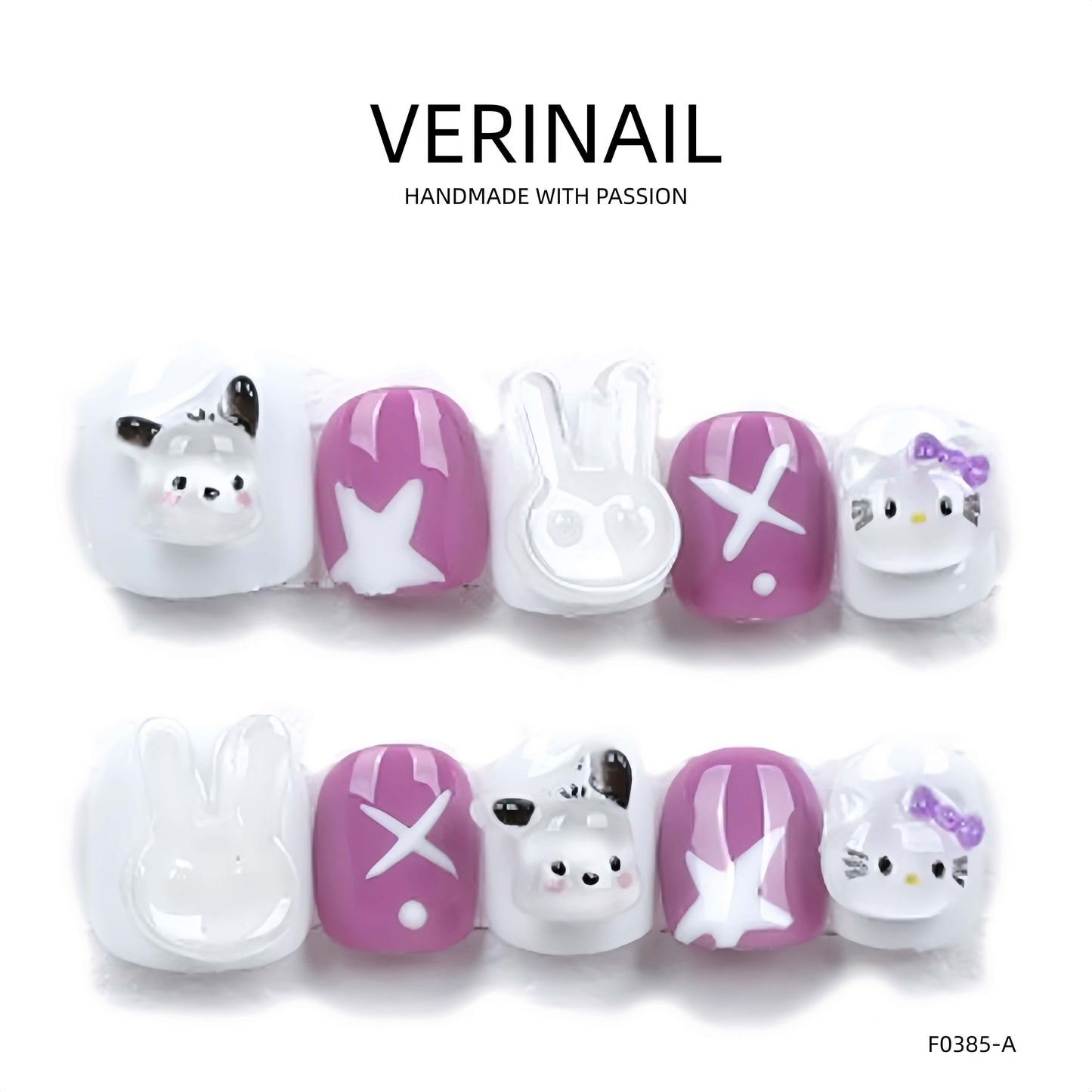 Press On Nails Oval-Short OS04