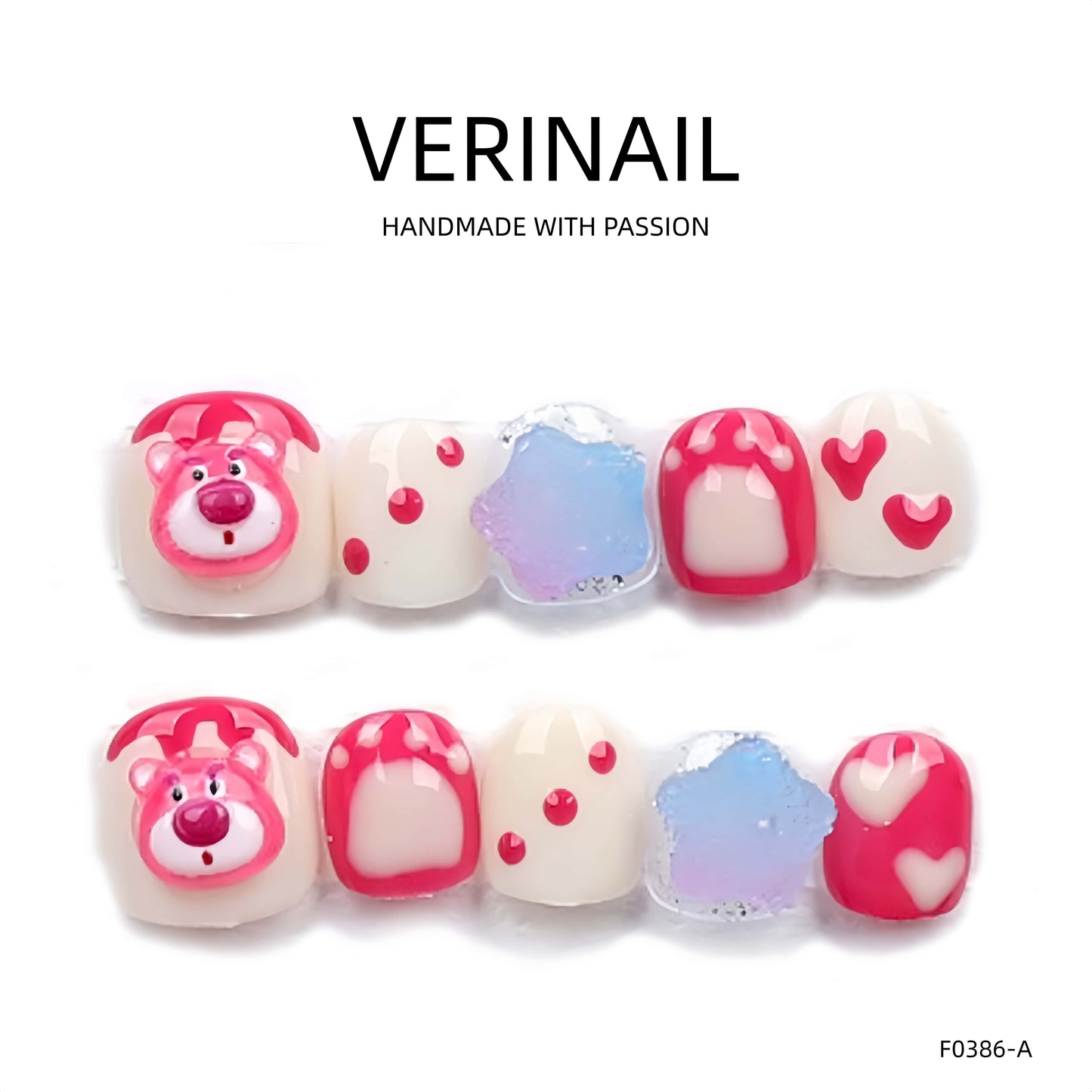 Press On Nails Oval-Short OS04