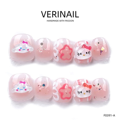 Press On Nails Oval-Short OS04