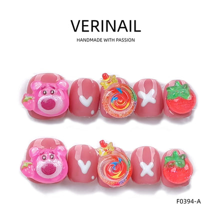 Press On Nails Oval-Short OS02