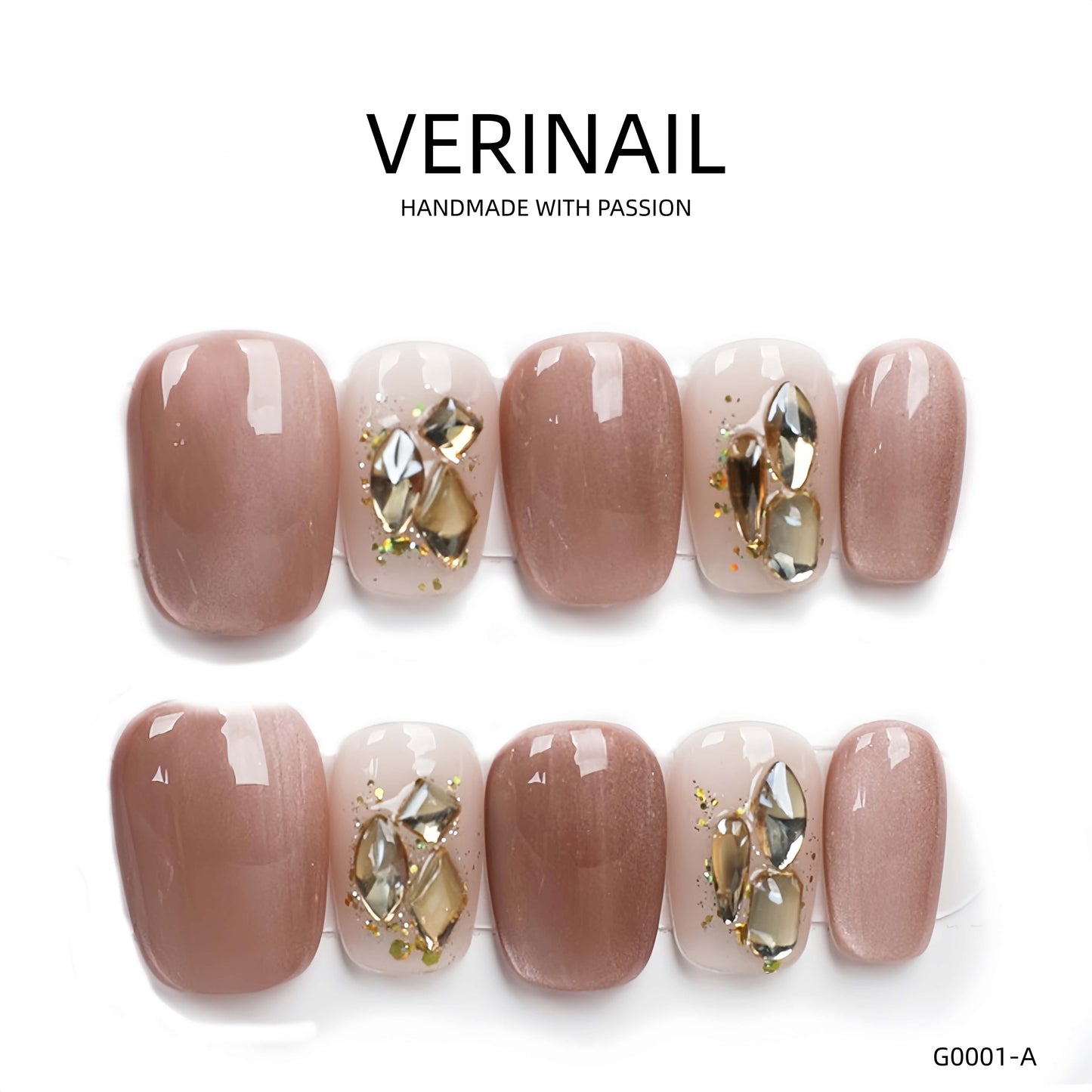 Press On Nails Oval-Short OS01