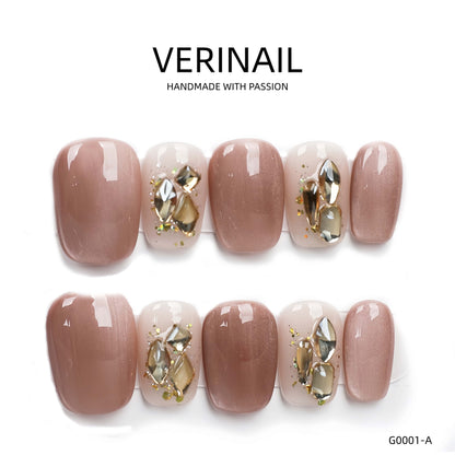 Press On Nails Oval-Short OS01