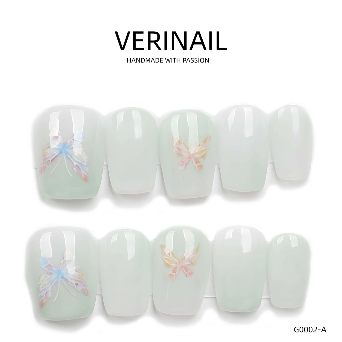 Press On Nails Ballerina- Short BS01