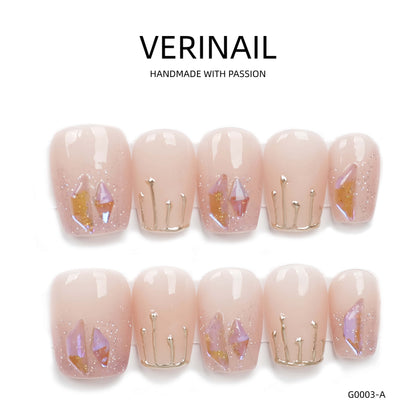 Press On Nails Ballerina- Short BS01