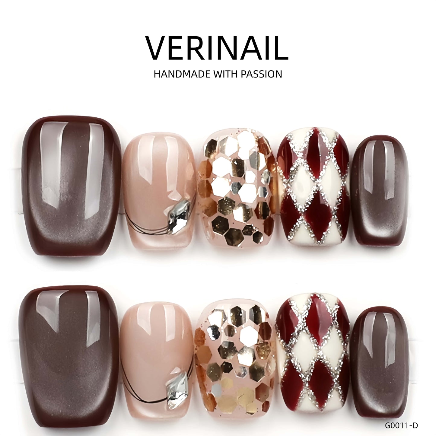 Press On Nails Square-Long SL002