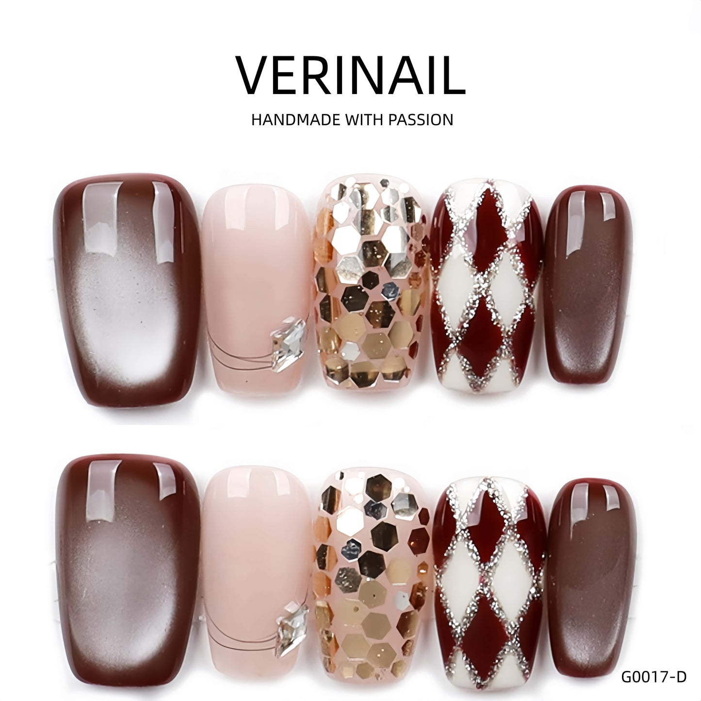 Press On Nails Square-Long SL003